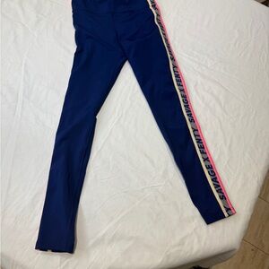 Savage X Fenty Women’s Leggings in Blue with Pink Accent